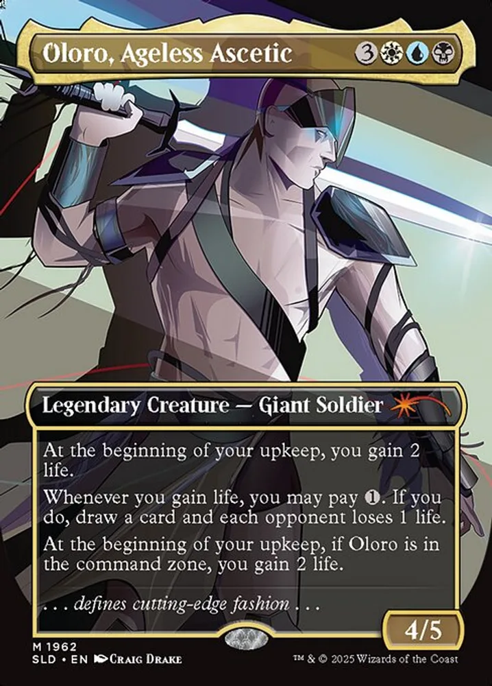 Oloro, Ageless Ascetic