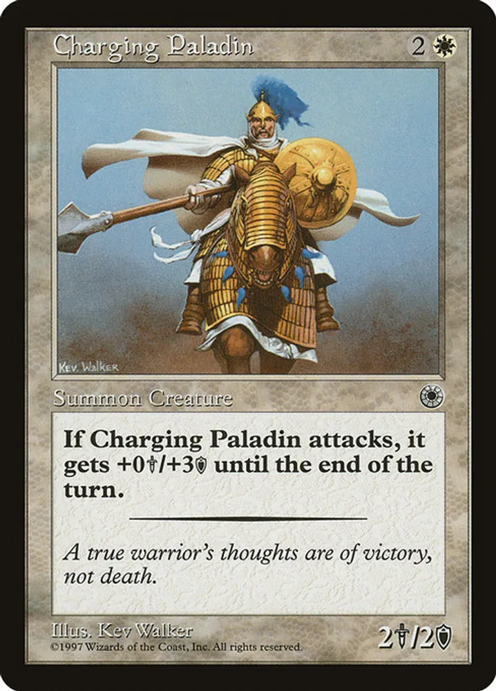 Charging Paladin