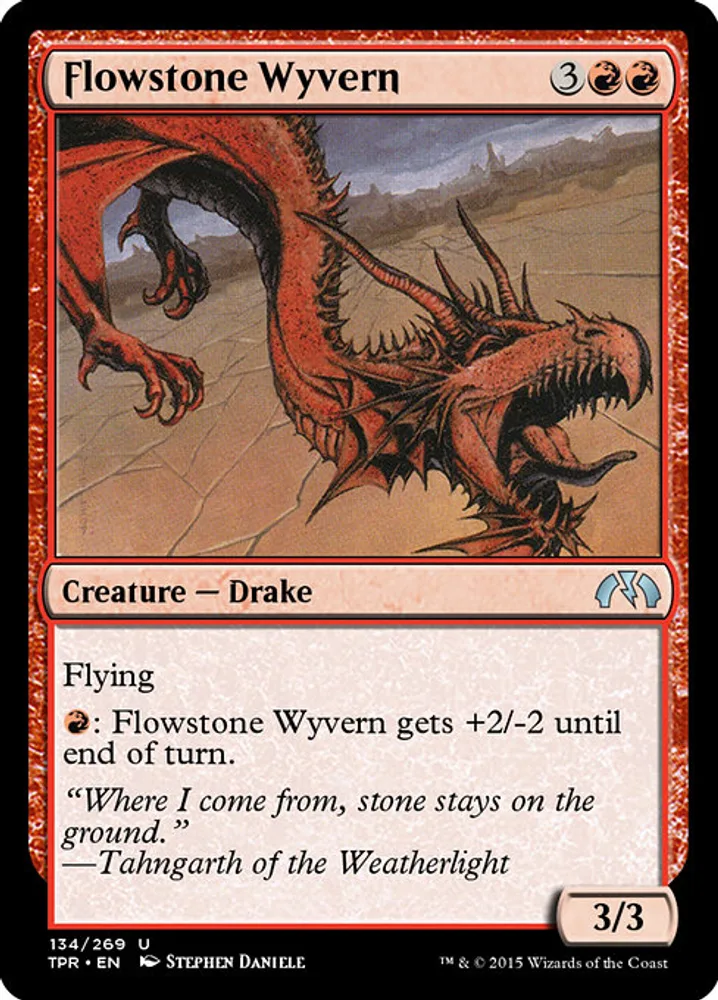 Flowstone Wyvern