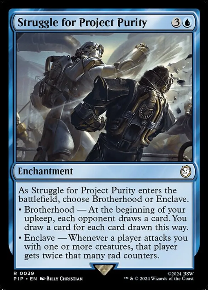 Struggle for Project Purity