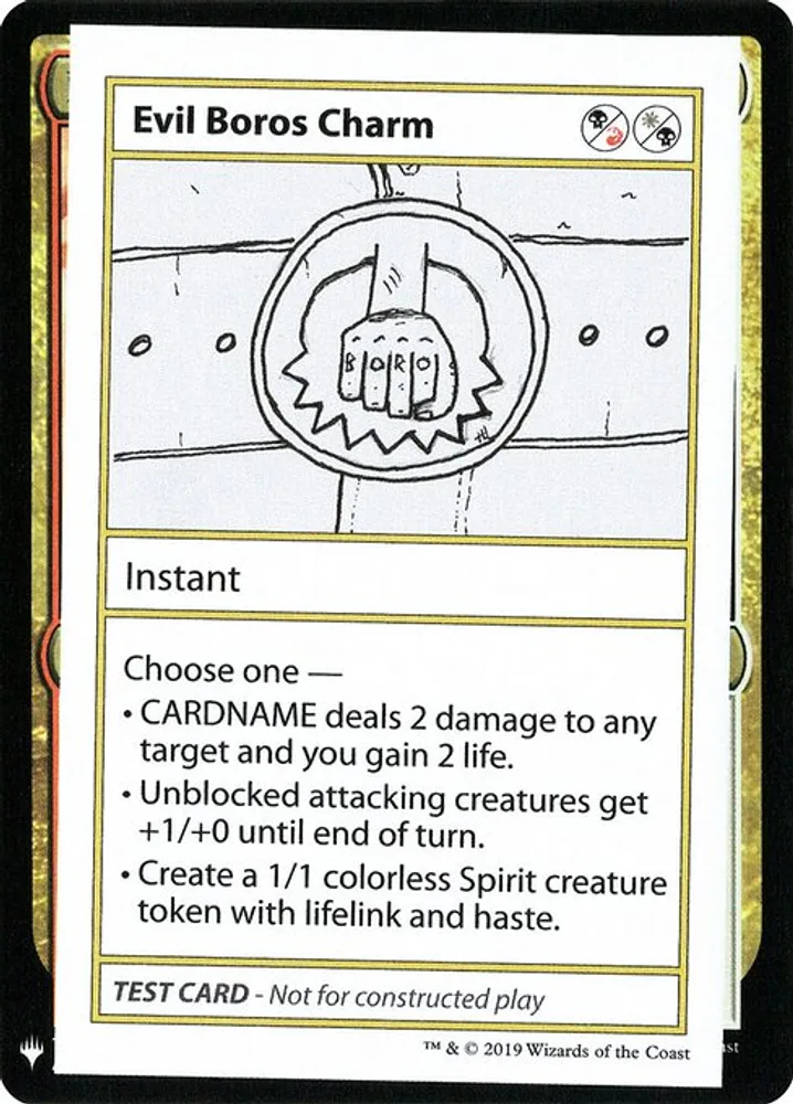 Evil Boros Charm