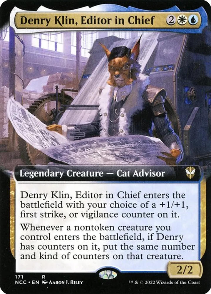 Denry Klin, Editor in Chief