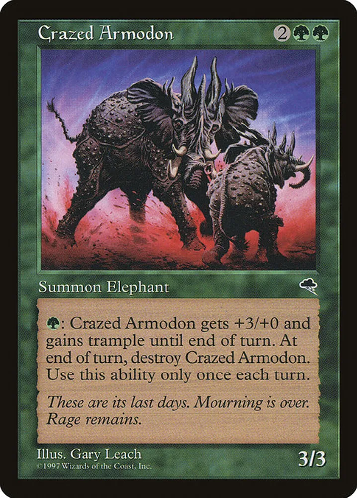 Crazed Armodon