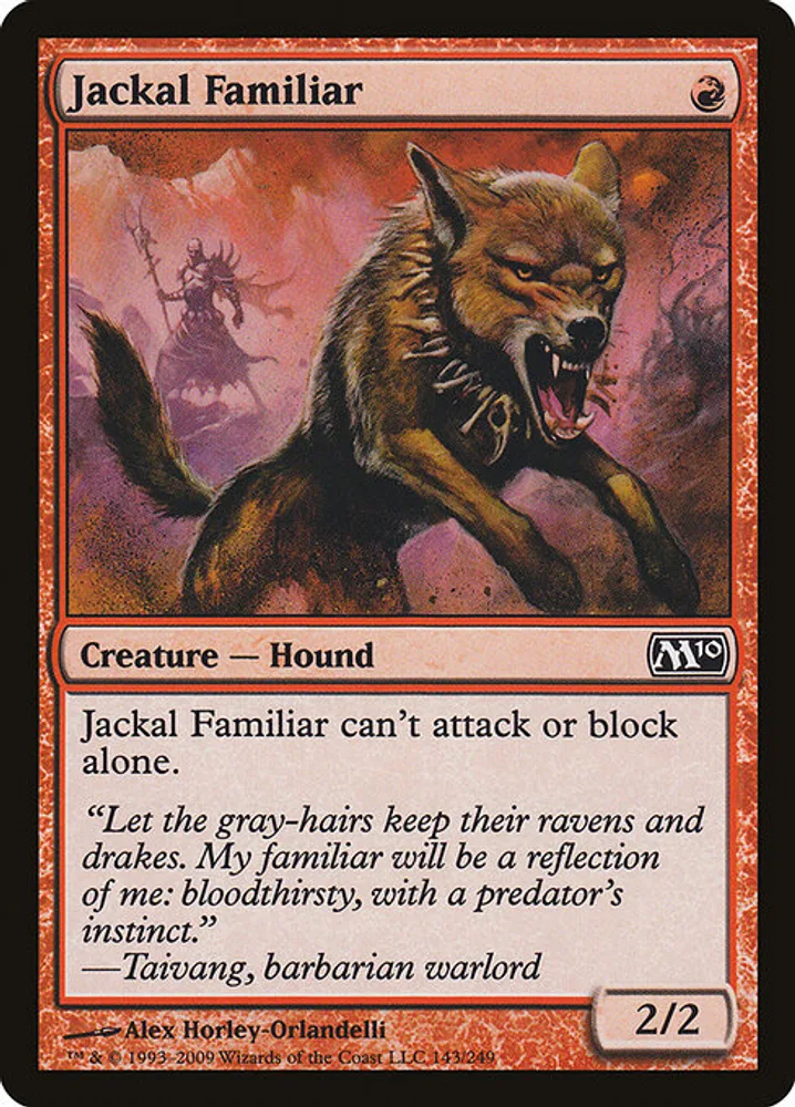 Jackal Familiar