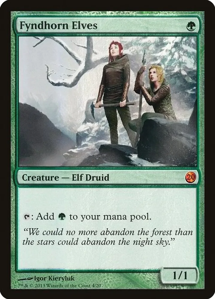 Fyndhorn Elves