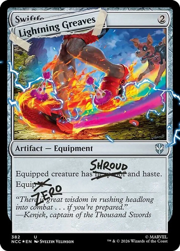 Lightning Greaves