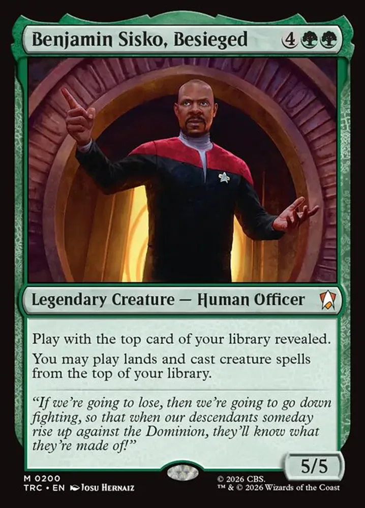 Benjamin Sisko, Besieged