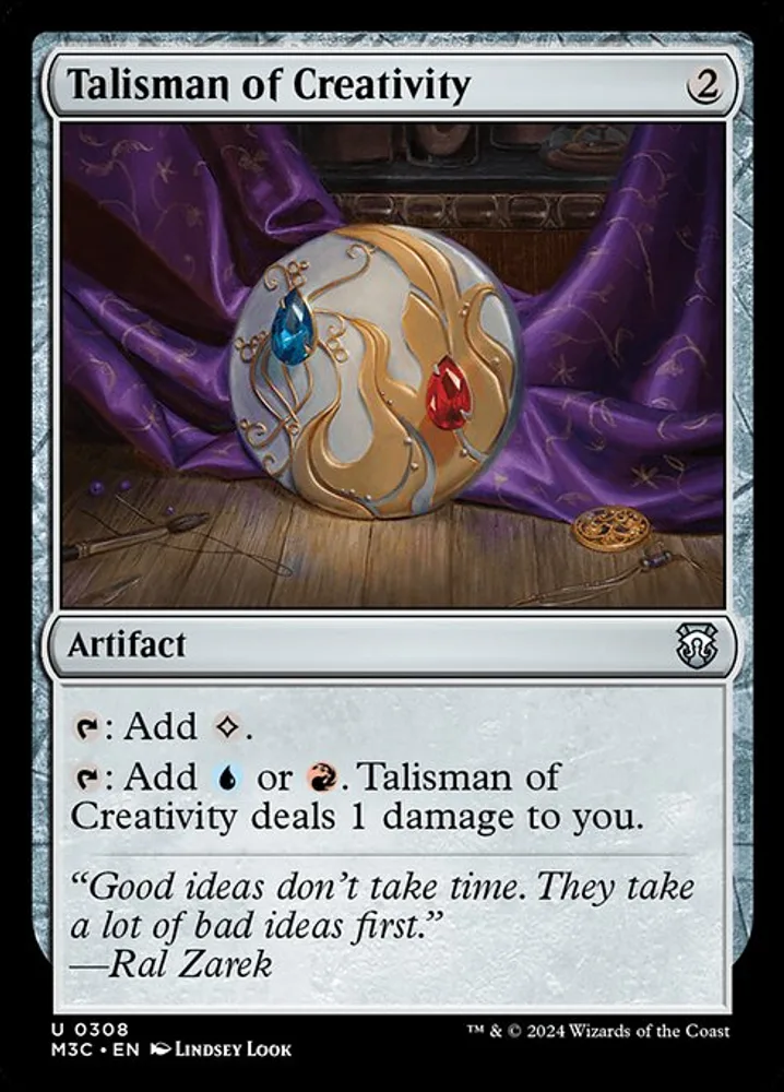 Talisman of Creativity