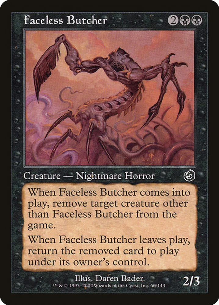 Faceless Butcher