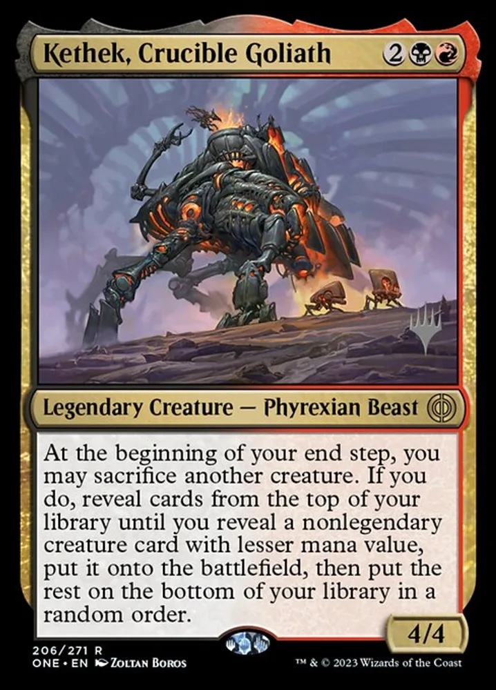 Kethek, Crucible Goliath