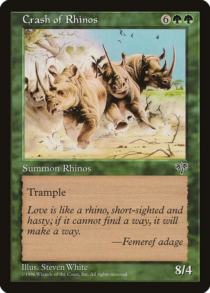Crash of Rhinos