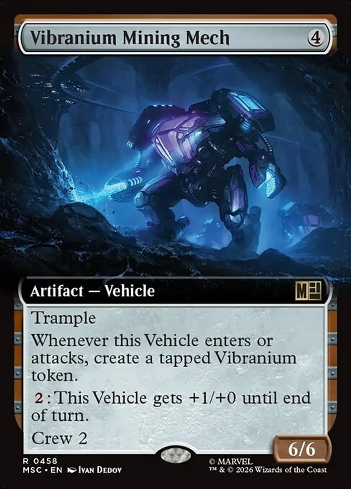 Vibranium Mining Mech