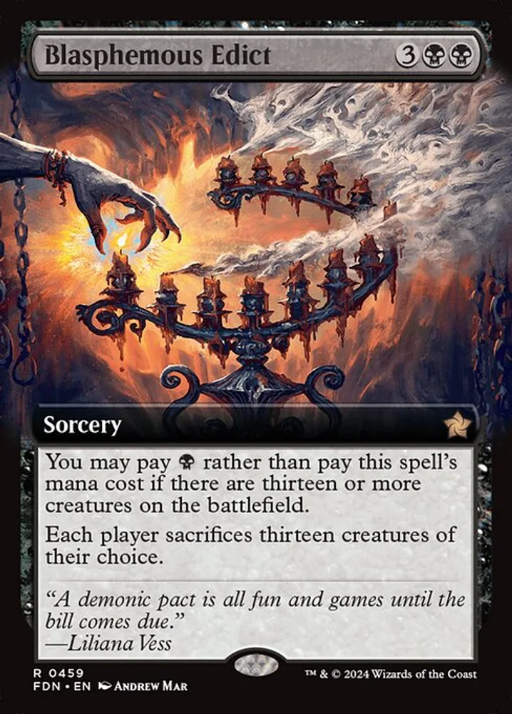 Blasphemous Edict