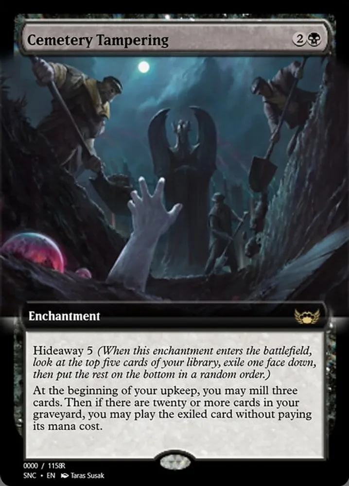 Cemetery Tampering