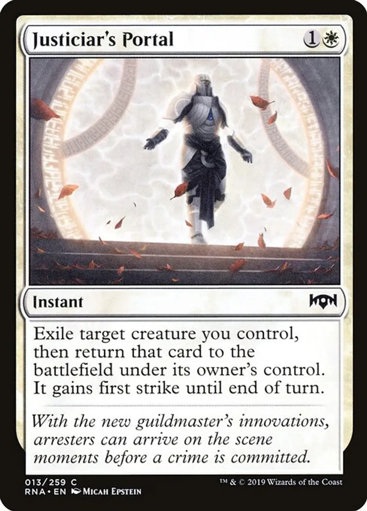 Justiciar's Portal