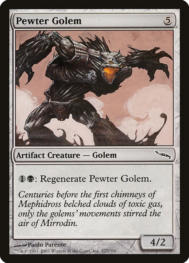 Pewter Golem