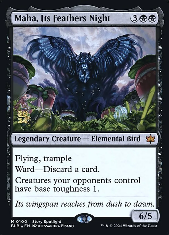 Maha, Its Feathers Night