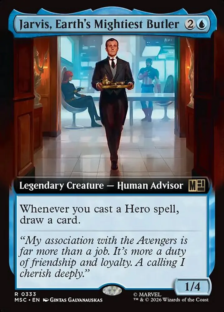 Jarvis, Earth's Mightiest Butler