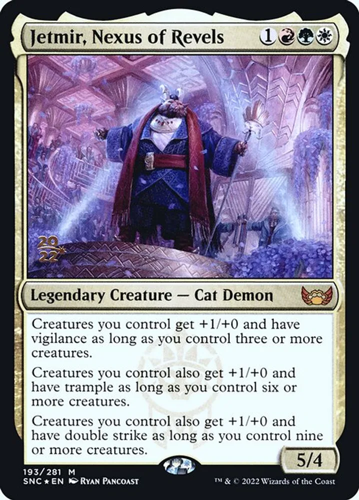 Jetmir, Nexus of Revels