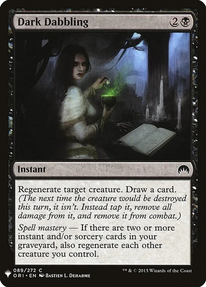 Dark Dabbling