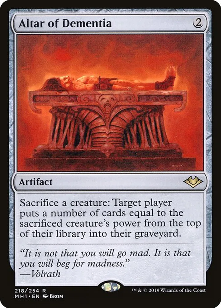 Altar of Dementia