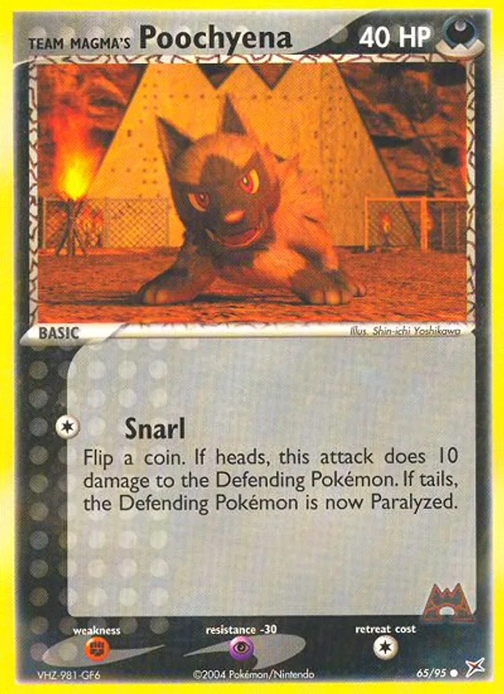 Team Magma's Poochyena