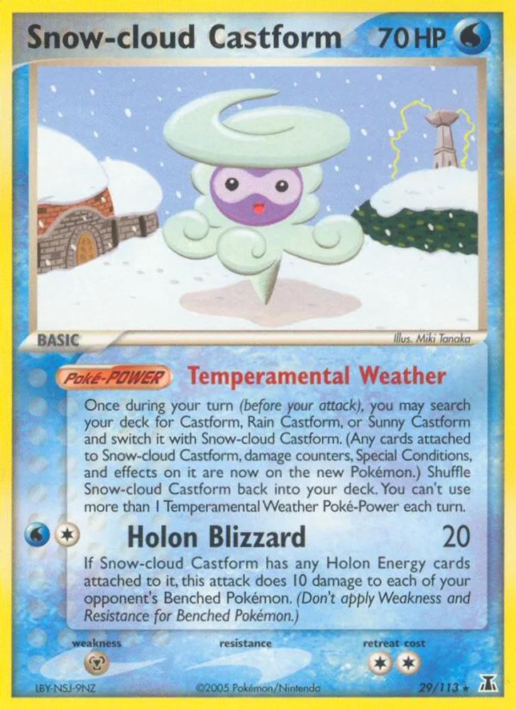Snow-cloud Castform