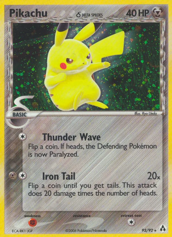 Pikachu δ
