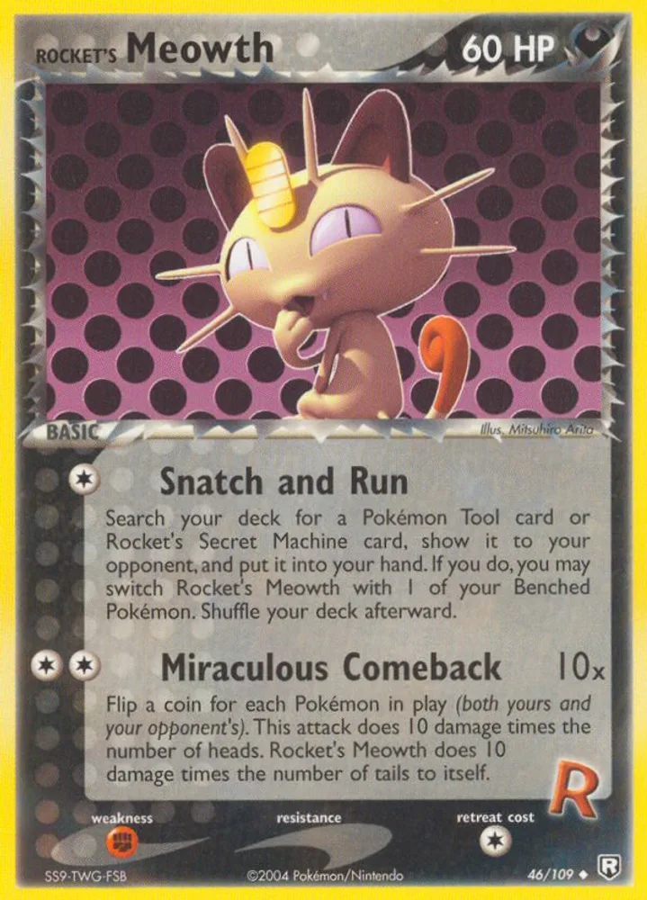 Rocket's Meowth