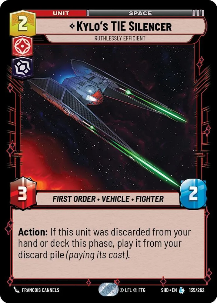 Kylo's TIE Silencer