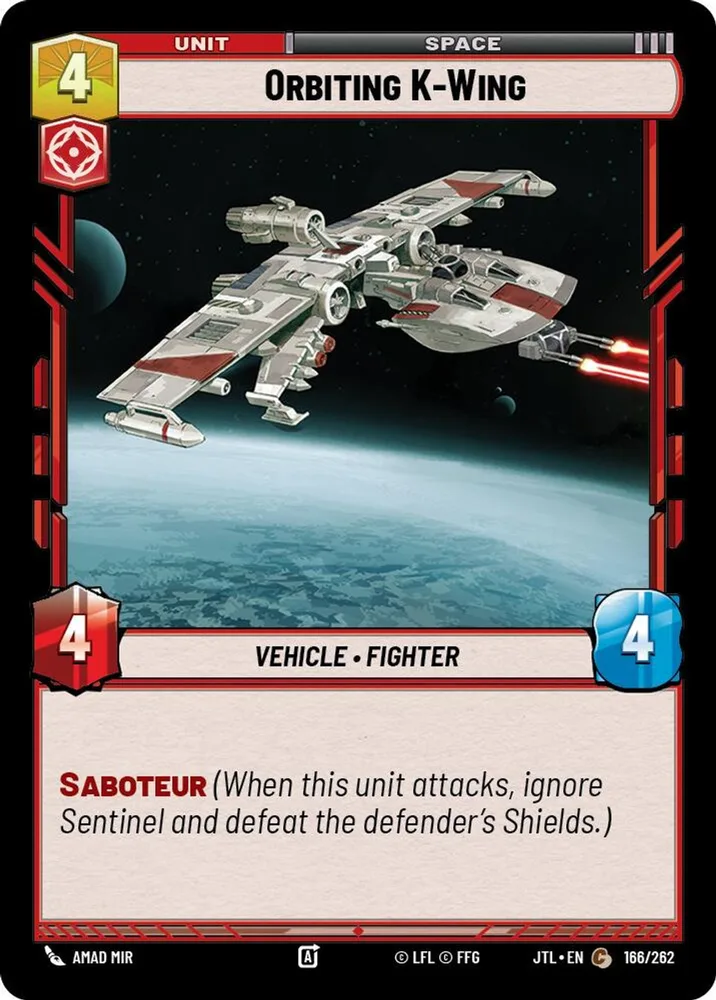 Orbiting K-Wing