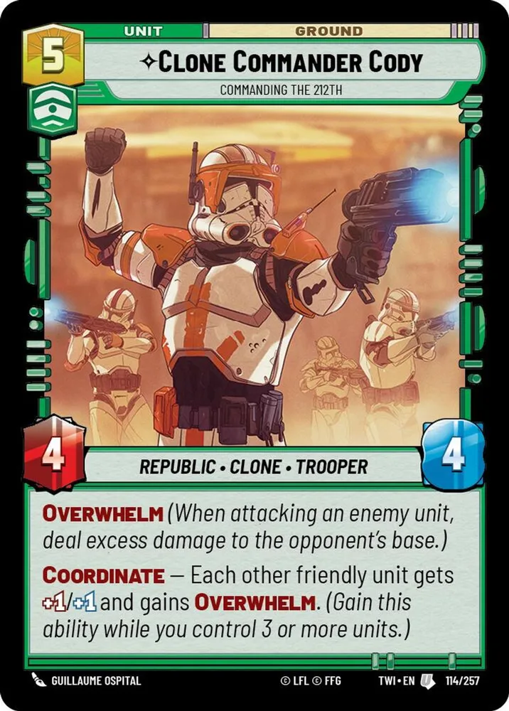 Clone Commander Cody