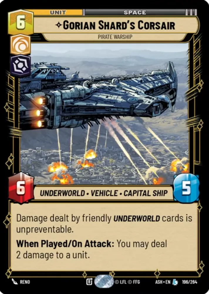 Gorian Shard's Corsair