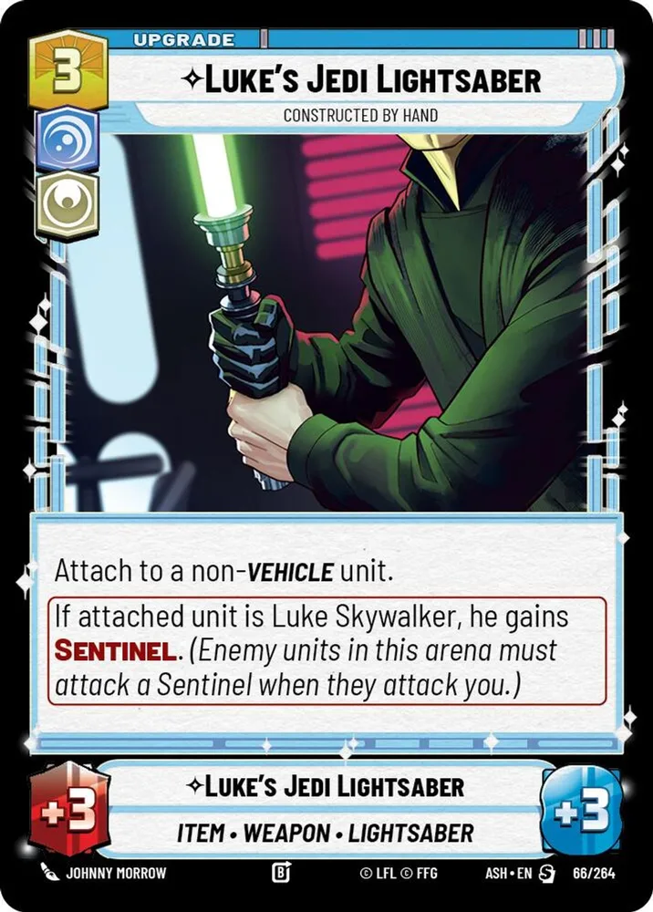 Luke's Jedi Lightsaber