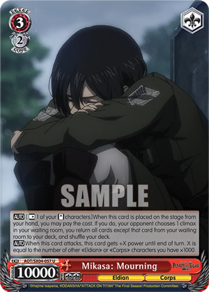 Mikasa: Mourning