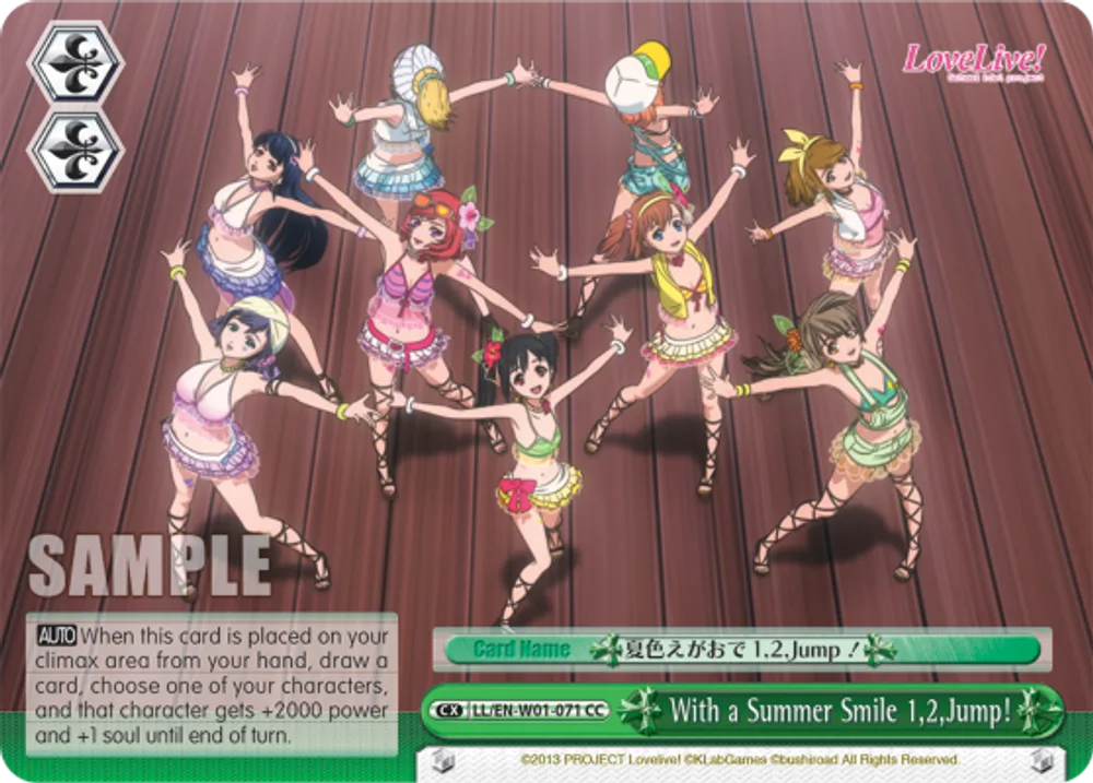 With a Summer Smile 1,2,Jump!