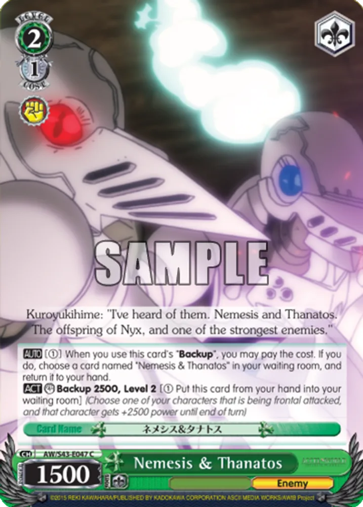 Nemesis & Thanatos