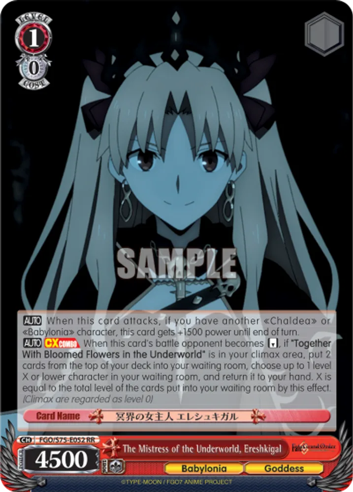 The Mistress of the Underworld, Ereshkigal
