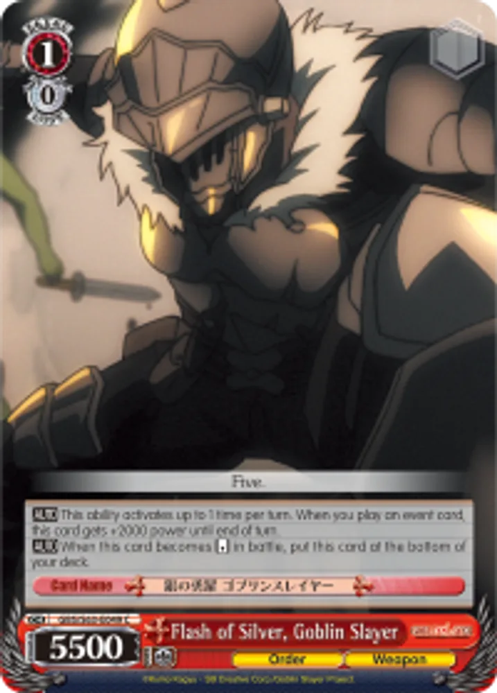 Flash of Silver, Goblin Slayer