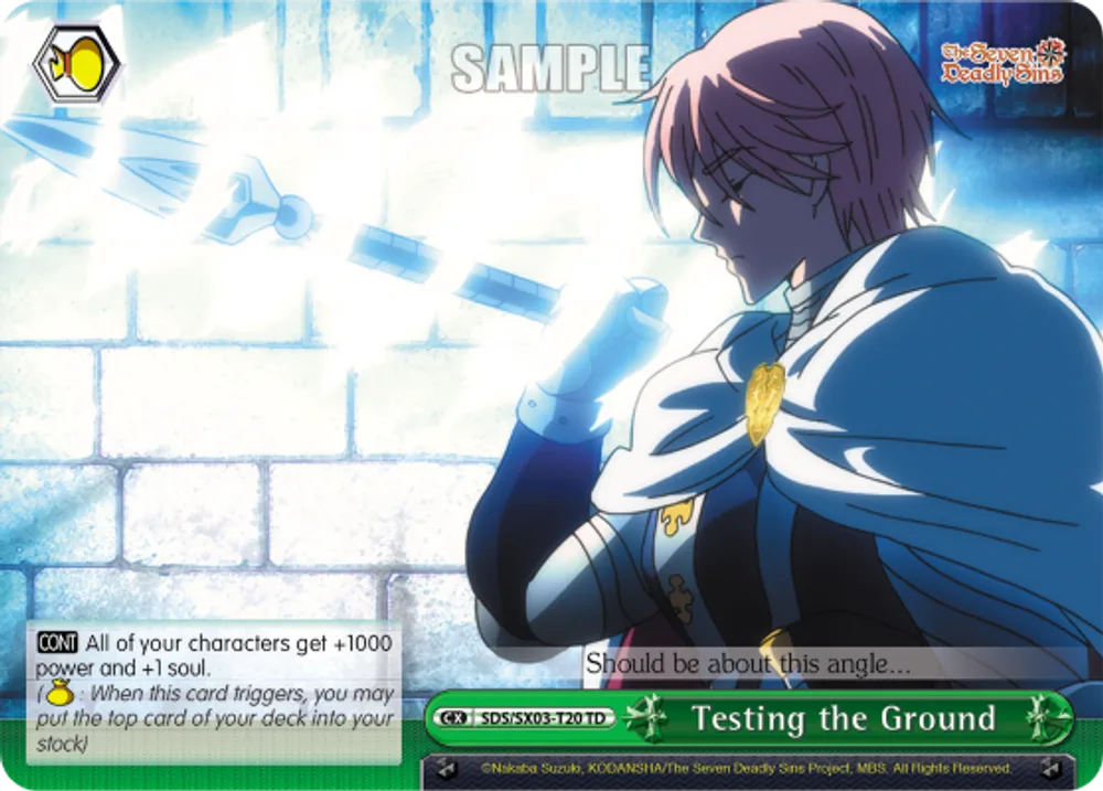 Testing the Ground