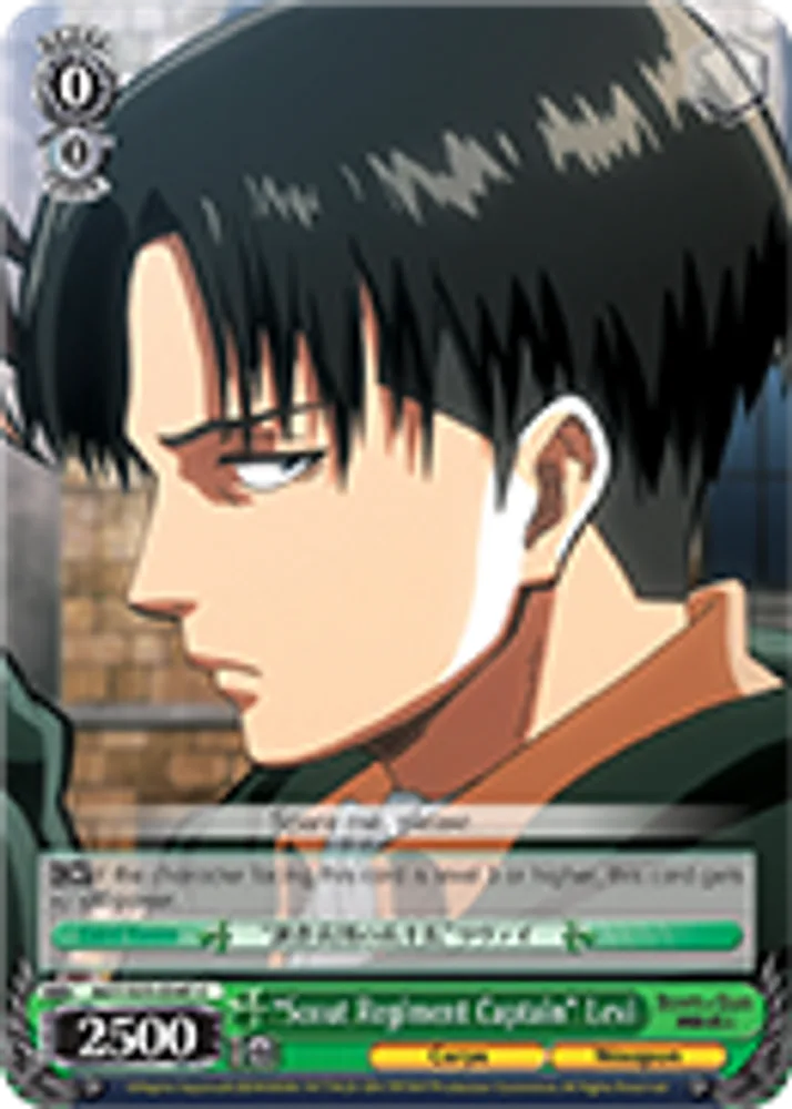 "Scout Regiment Captain" Levi