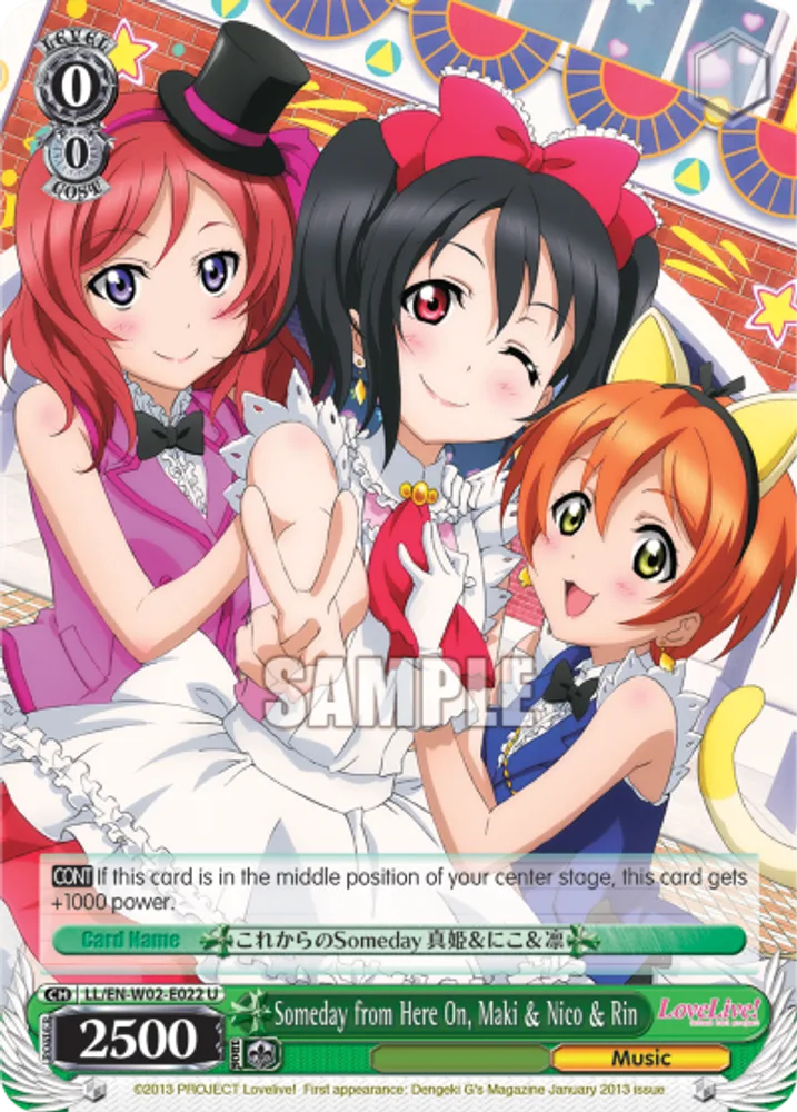 Someday from Here On, Maki & Nico & Rin