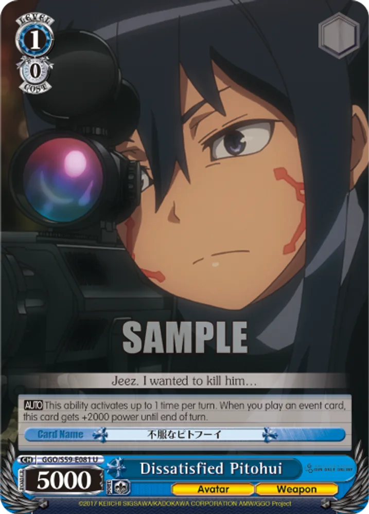 Dissatisfied Pitohui