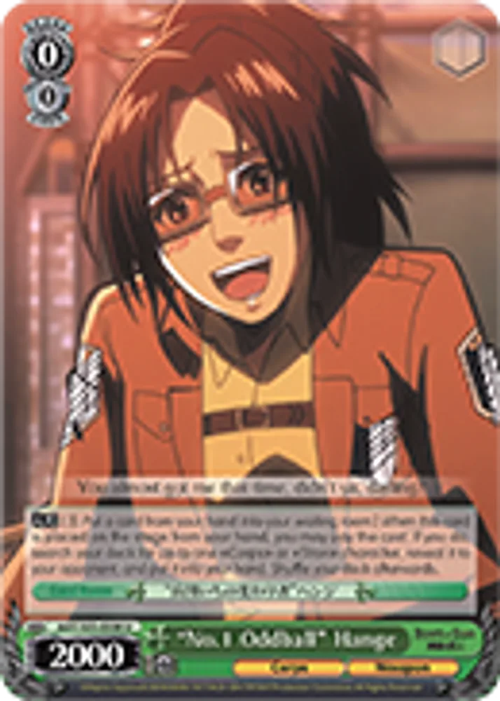 "No.1 Oddball" Hange