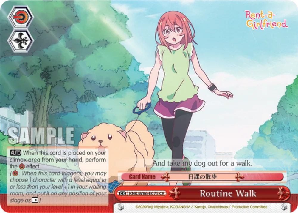Routine Walk