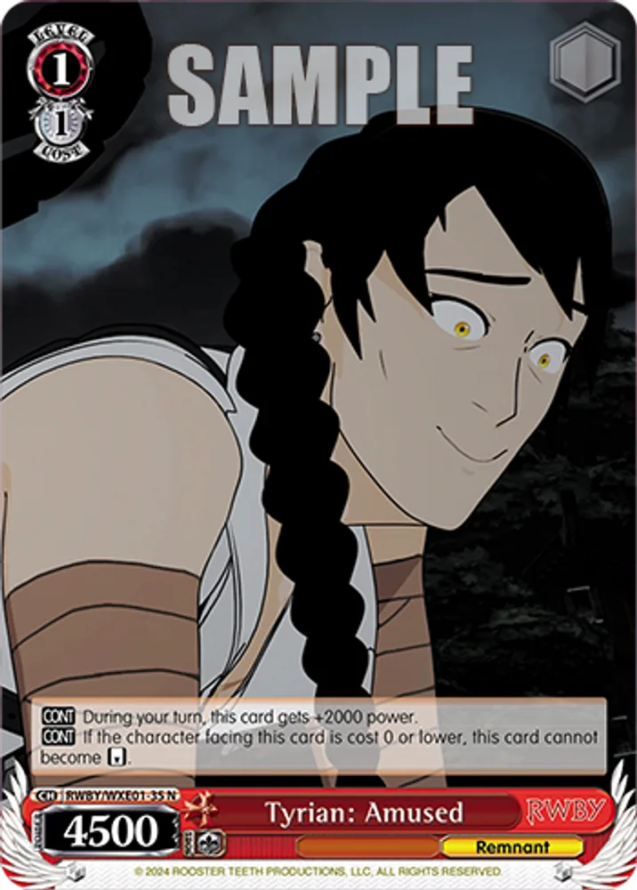 Tyrian: Amused