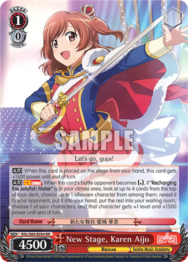 New Stage, Karen Aijo