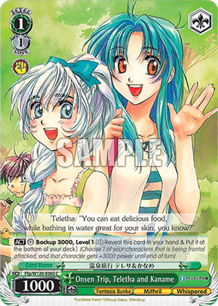 Onsen Trip, Teletha and Kaname
