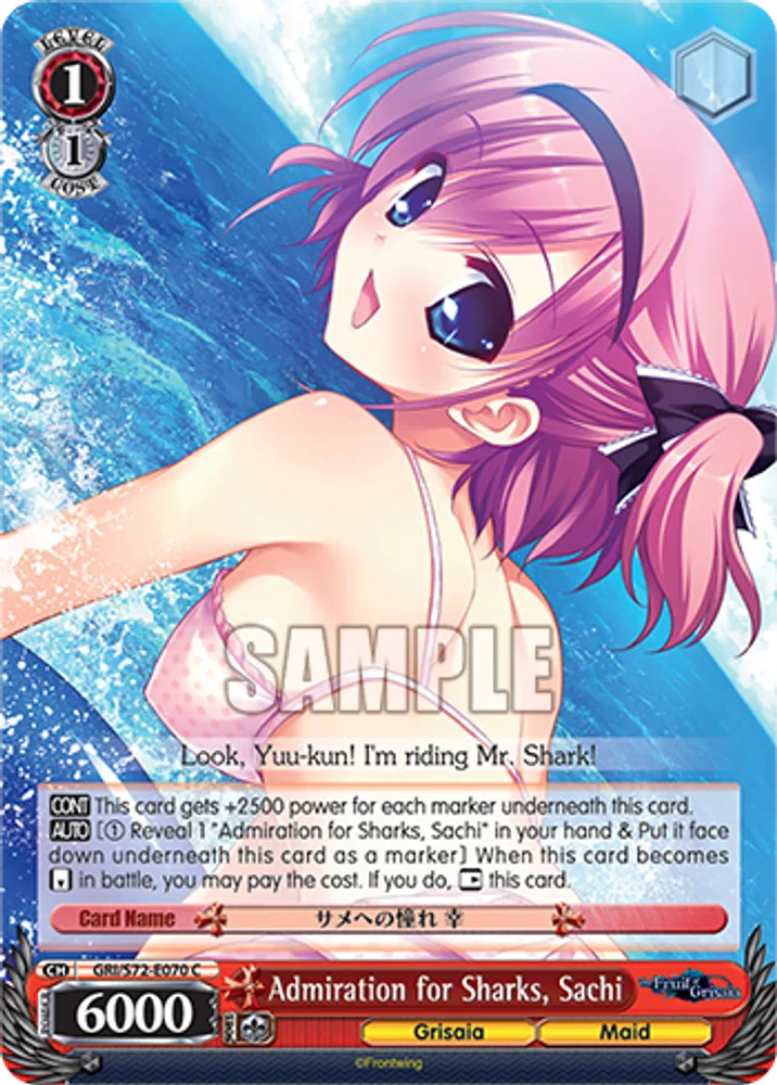 Admiration for Sharks, Sachi
