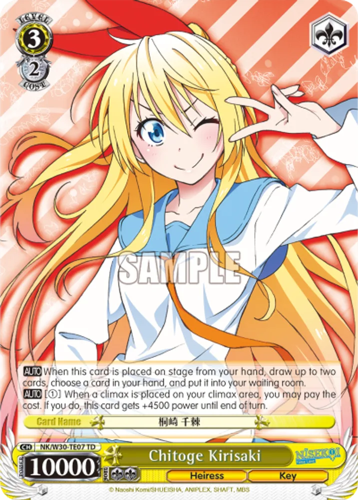 Chitoge Kirisaki
